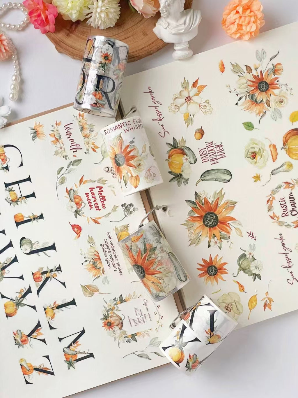 journal Sticker blind bag（Open surprise sticker, tape, paper and more for your diary,journal, collage, Scrapbook)